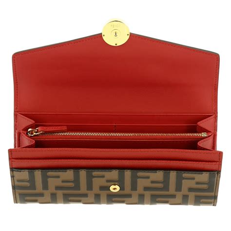 red fendi wallet sale|Fendi outlet online sale.